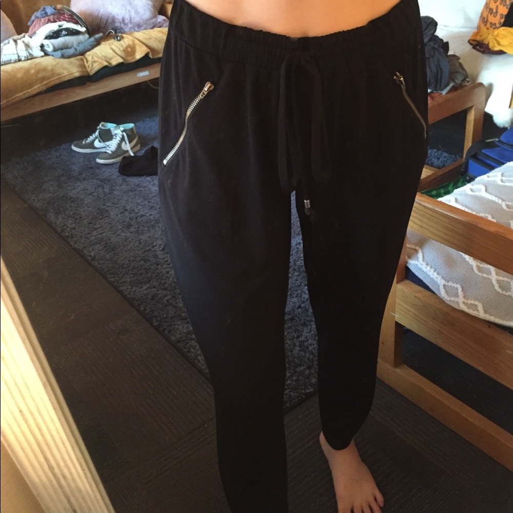 Formal Black Joggers